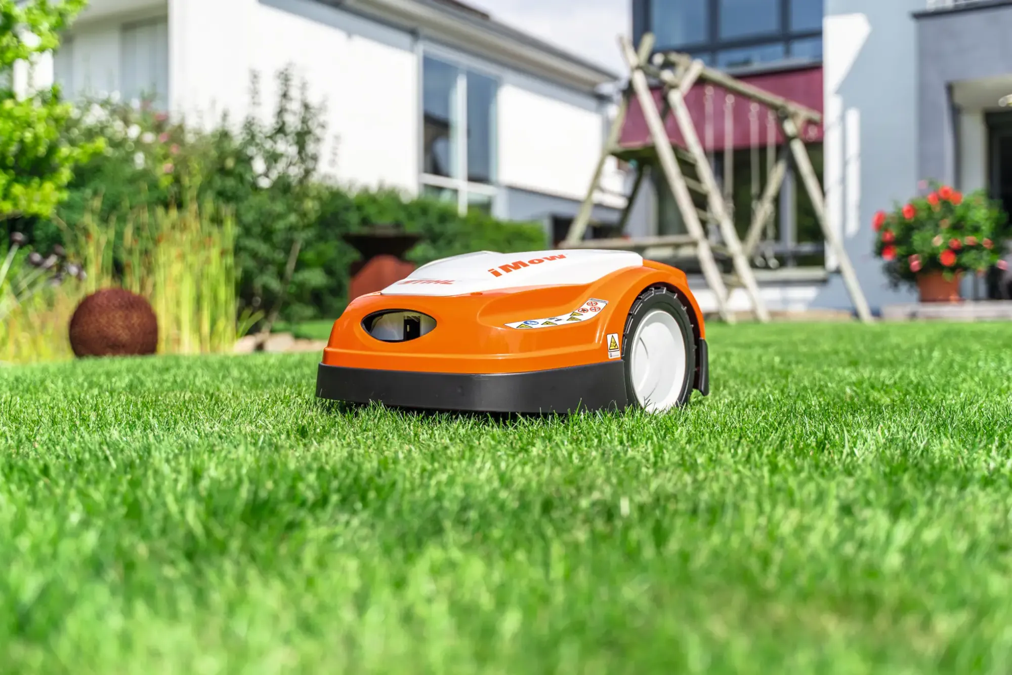 Futuristic outdoor power equipment with advanced technology features and smart connectivity