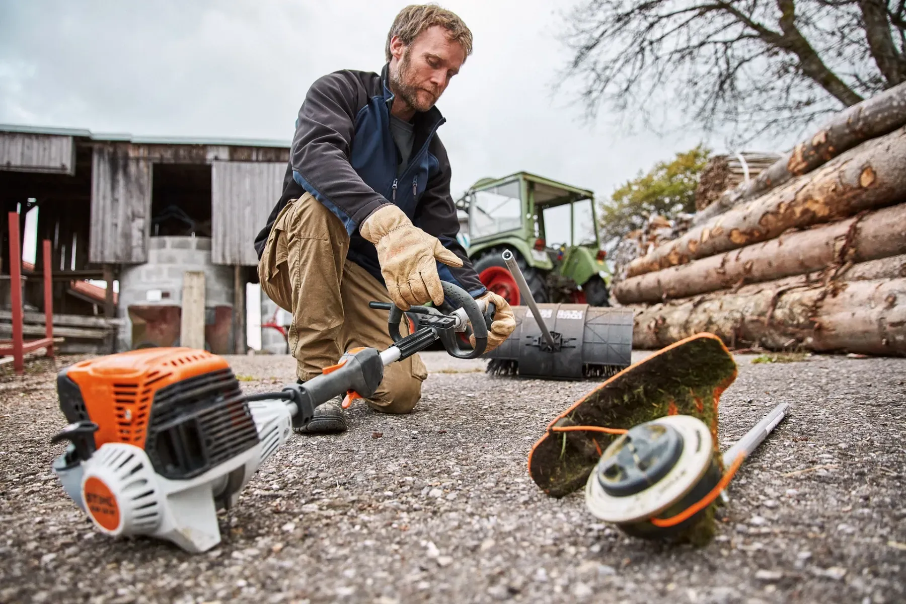 Selection of STIHL outdoor power tools for lifestyle block use